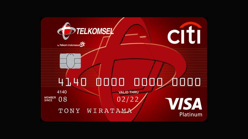 Jenis Kartu Kredit Citibank - Citi Telkomsel